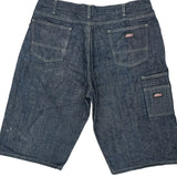 Dickies Denim Shorts - 38W 11L Blue Denim