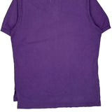 Polo By Ralph Lauren Polo Shirt - Large Purple Cotton