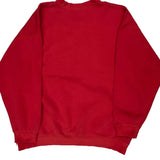 Mickey Mouse Disney Sweatshirt - XL Red Cotton Blend