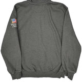 Rain Defender Carhartt Hoodie - Large Gray Cotton Blend