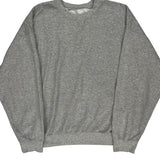 Unbranded Sweatshirt - 2XL Grey Cotton