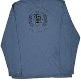 Tommy Hilfiger Long Sleeve T-Shirt - Large Blue Cotton
