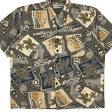 Canyon River Blues Hawaiian Shirt - XL Multicoloured Cotton