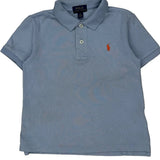 Age 6 Polo By Ralph Lauren Polo Shirt - Small Blue Cotton