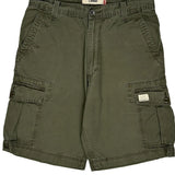 Levis Cargo Cargo Shorts - 35W 10L Green Cotton