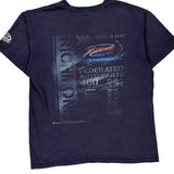 Federated Auto Parts 400 Chase Authentics Nascar T-Shirt - Large Purple Cotton