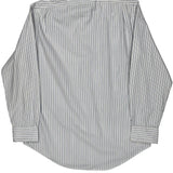 Polo By Ralph Lauren Striped Shirt - Large Blue Cotton