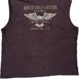 Mancuso Harley-Davidson Central Harley Davidson Graphic Vest - 3XL Grey Cotton