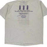 Race For The Cure Fruit Of The Loom Single Stitch T-Shirt - 2XL White Cotton Blend