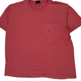 Polo By Ralph Lauren T-Shirt - XL Red Cotton