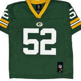 Green Bay Packers N.F.L. Team Apparel Nfl Football Jersey - Medium Green Polyester