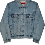Wrangler Denim Jacket - XL Light Wash Denim