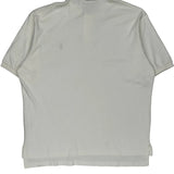 Polo By Ralph Lauren Polo Shirt - Large White Cotton