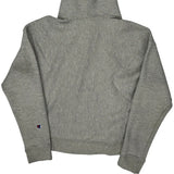 Vintage Reverse Weave Champion Hoodie - Medium Grey Cotton