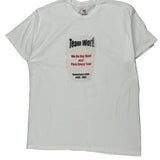 Hanes T-Shirt - XL White Cotton