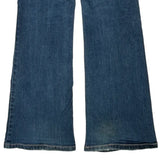 Seven Boot Cut Jeans - 32W UK 10 Blue Cotton