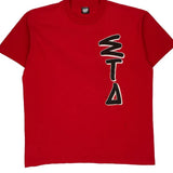 Screen Stars Single Stitch T-Shirt - XL Red Cotton Blend