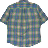 Tommy Hilfiger Checked Short Sleeve Shirt - Large Multicoloured Cotton