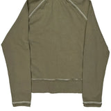 Harley Davidson Hoodie - Large Khaki Cotton