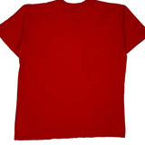 Made In USA Single Stitch Russell Athletic T-Shirt - XL Red Cotton
