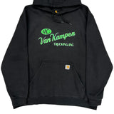 Van Kampen Trucking, Inc. Carhartt Graphic Hoodie - 2XL Black Cotton