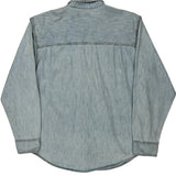 Levis Denim Shirt - Large Light Wash Cotton