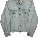 Levis Denim Jacket - Large Light Wash Denim