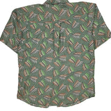 One Eight Hundred Short Sleeve Shirt - Medium Multicoloured Silk