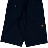 Dickies Shorts - 31W 13L Navy Polyester Blend
