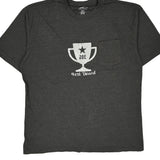 Dickies Graphic T-Shirt - 2XL Gray Cotton Blend