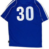 Bay Soccer Club Adidas Football Jersey - Small Blue Polyester