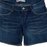 Levis Denim Shorts - 32W UK 12 Blue Denim