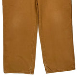 Dickies Carpenter Trousers - 40W 30L Brown Cotton