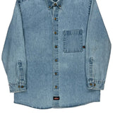 Dickies Denim Shirt - Medium Light Wash Cotton