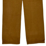Carhartt Slim Fit Carpenter Trousers - 31W 30L Brown Cotton