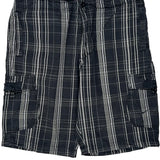 Nike Checked Cargo Shorts - X-Largew 11L Black Cotton