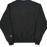 Reverse Weave Champion Sweatshirt - Large Black Cotton Blend