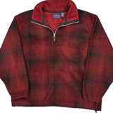 Gant Checked 1/4 Zip - 2XL Black Polyester