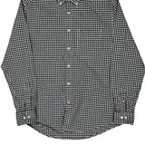 Tommy Hilfiger Checked Shirt - Small Black & White Cotton