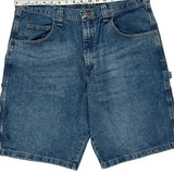 Wrangler Denim Shorts - 36W 11L Blue Cotton
