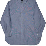 Polo By Ralph Lauren Shirt - Large Blue Cotton