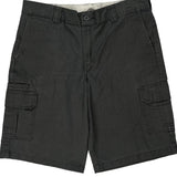 Dickies Cargo Shorts - 36W 12L Grey Cotton Blend