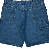 Dickies Carpenter Shorts - 38W 10L Blue Denim