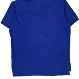 Polo By Ralph Lauren Polo Shirt - Large Blue Cotton