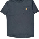 Carhartt T-Shirt - Small Gray Cotton