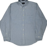 Vintage Gant Shirt - XL Blue Cotton Blend