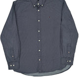 Tommy Hilfiger Shirt - Large Blue Cotton