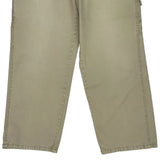 Wrangler Cargo Carpenter Trousers - 32W 31L Beige Cotton