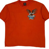 Washington, Dc Harley Davidson Graphic T-Shirt - 2XL Orange Cotton