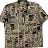 Burma Bibas Hawaiian Shirt - XL Multicoloured Cotton